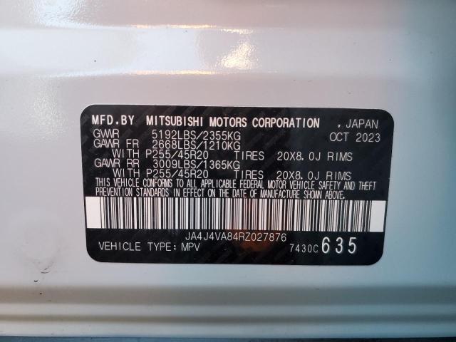 JA4J4VA84RZ027876 Mitsubishi Outlander