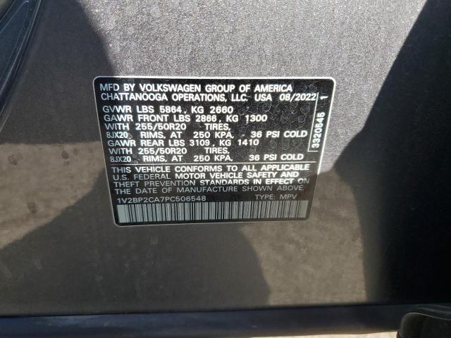 1V2BP2CA7PC506548 Volkswagen 2.0 tsi
