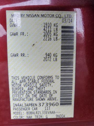 1N4AL3AP8EN373960 Nissan Altima