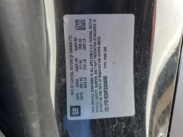 2G1FD1E39F9304085 Chevrolet CAMARO LT