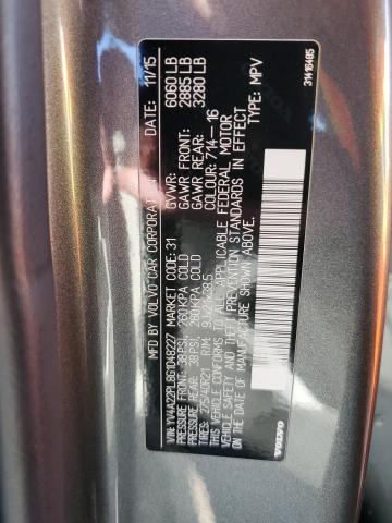 YV4A22PL8G1048227 Volvo XC90 T6