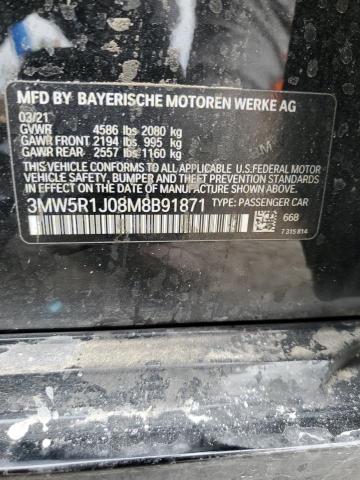 3MW5R1J08M8B91871 BMW 330I