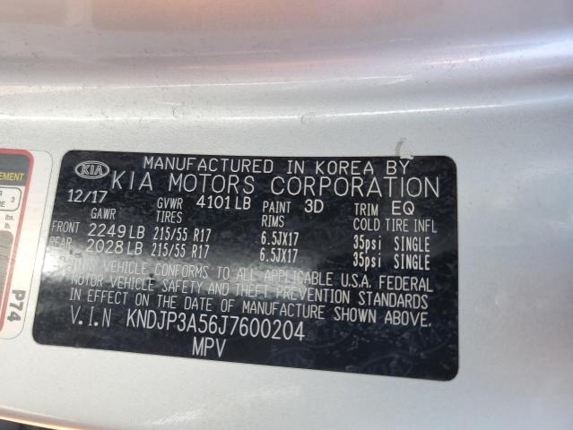 KNDJP3A56J7600204 KIA SOUL +