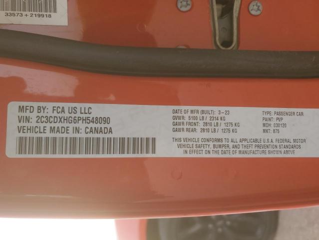 2C3CDXHG6PH548090 Dodge 2023