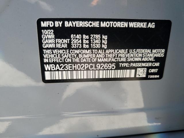 WBA23EH02PCL92695 BMW 2023