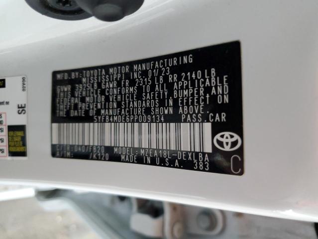 5YFB4MDE6PP009134 Toyota m20a-fks