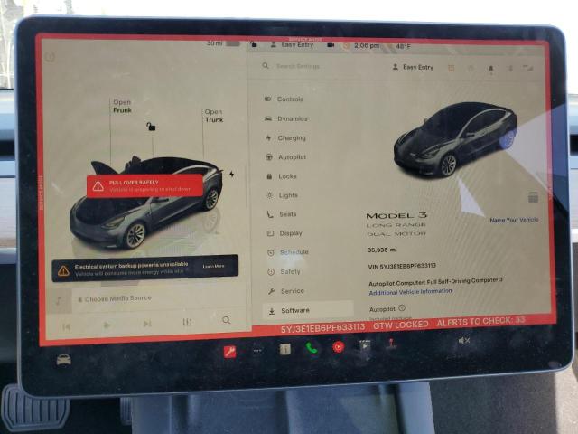 5YJ3E1EB6PF633113 Tesla 2023