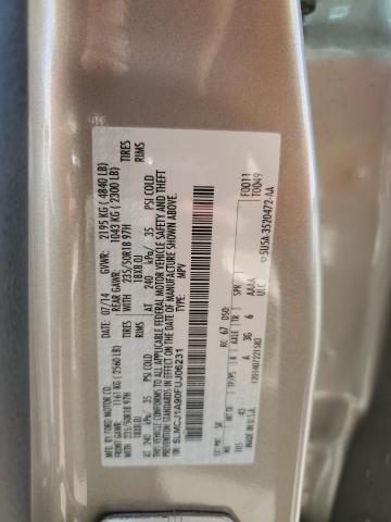 5LMCJ1A90FUJ06231 Lincoln MKC
