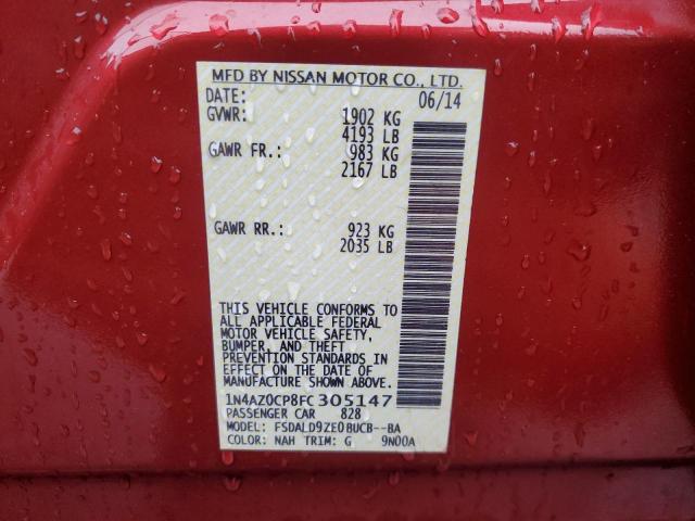 1N4AZ0CP8FC305147 Nissan 2015