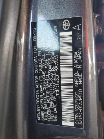JTDKDTB30F1587373 Toyota 1nz-fxe+1lm