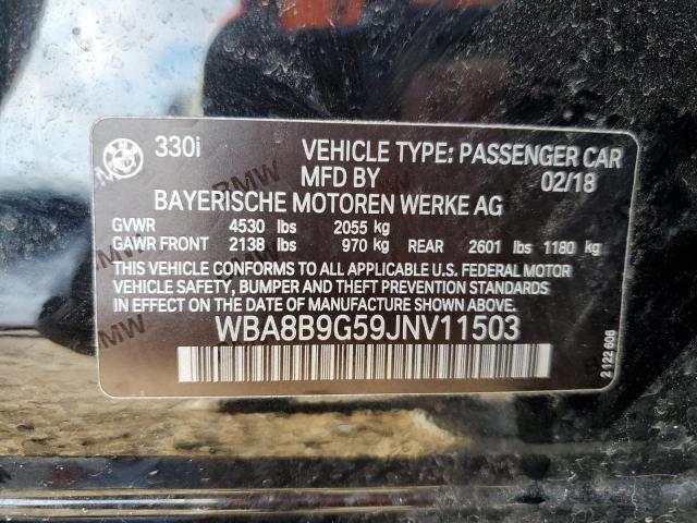 WBA8B9G59JNV11503 BMW 330 I