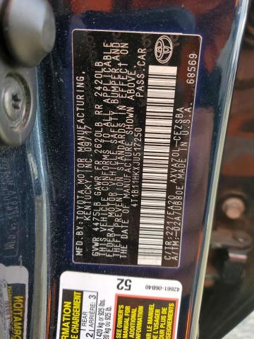 4T1B11HKXJU517250 Toyota a25a-fks
