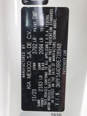 3KPF54AD8RE728948 KIA mpi nu