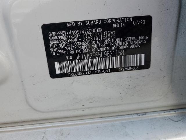 JF1VA2E65L9821158 Subaru WRX