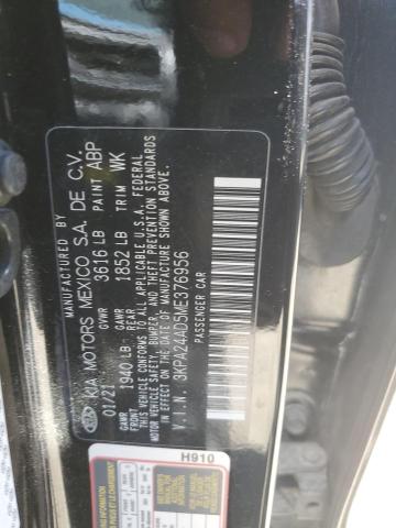 3KPA24AD5ME376956 KIA gamma ii