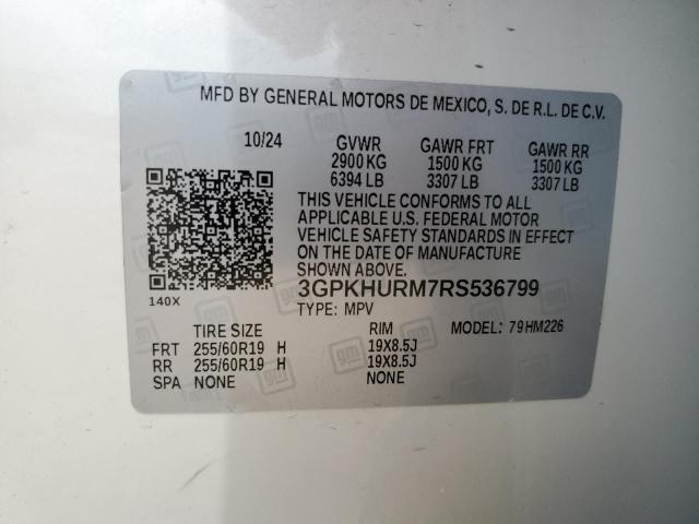 3GPKHURM7RS536799 Honda Prologue E