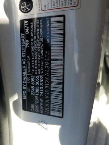 WDDUG8JB2KA489435 Mercedes-Benz S 63 Amg 4
