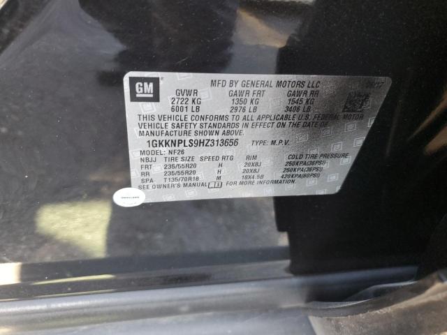 1GKKNPLS9HZ313656 GMC lgx - di: direct injection, vvt: variable valve timing, alum, gen 2