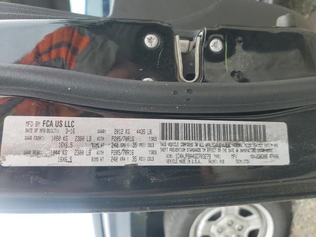 1C4NJPBA4GD703279 Jeep PATRIOT SP
