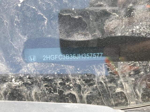 2HGFC3B36JH357577 Honda CIVIC EX