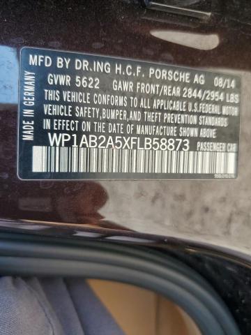 WP1AB2A5XFLB58873 Porsche MACAN S