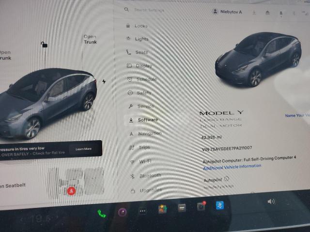7SAYGDEE7PA211007 Tesla Model Y