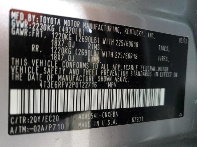 4T3E6RFV2PU122716 Toyota a25a-fxs, 3nm+4nm(li)