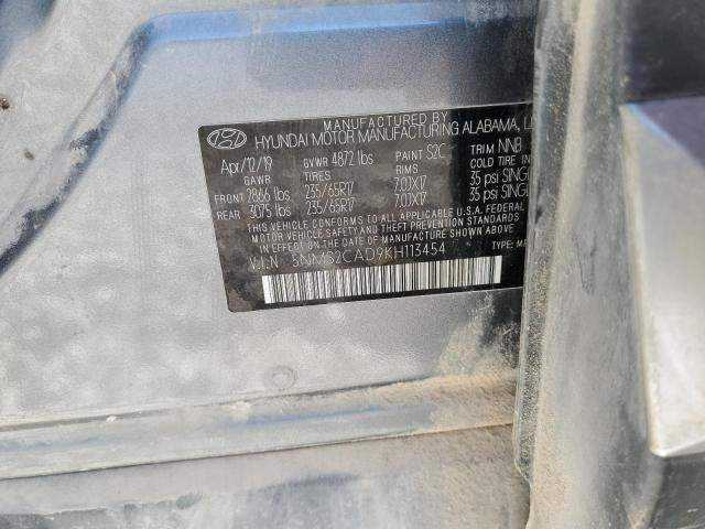 5NMS2CAD9KH113454 Hyundai gdi theta ii
