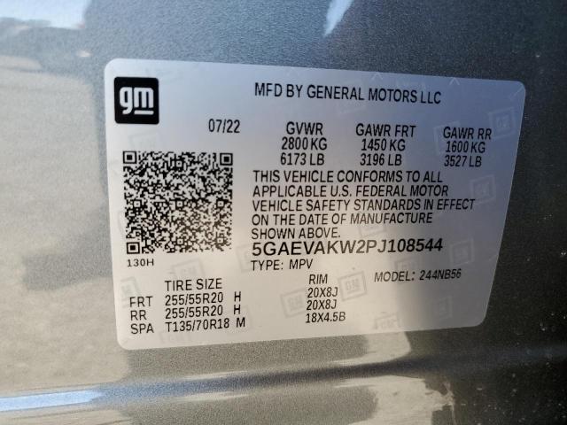 5GAEVAKW2PJ108544 Buick ENCLAVE ES