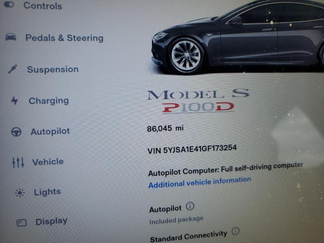 5YJSA1E41GF173254 Tesla MODEL S