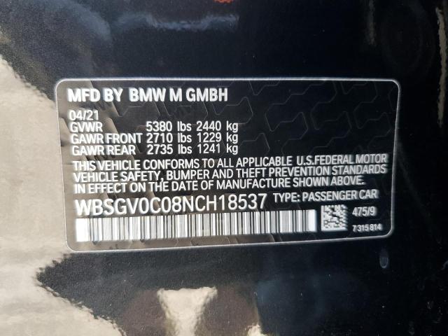 WBSGV0C08NCH18537 BMW M8