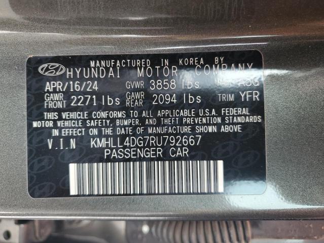 KMHLL4DG7RU792667 Hyundai mpi nu pe