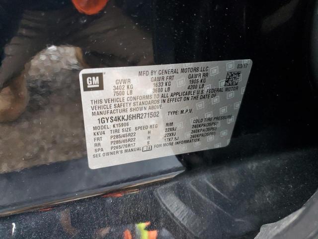 1GYS4KKJ6HR271502 Cadillac ESCALADE E