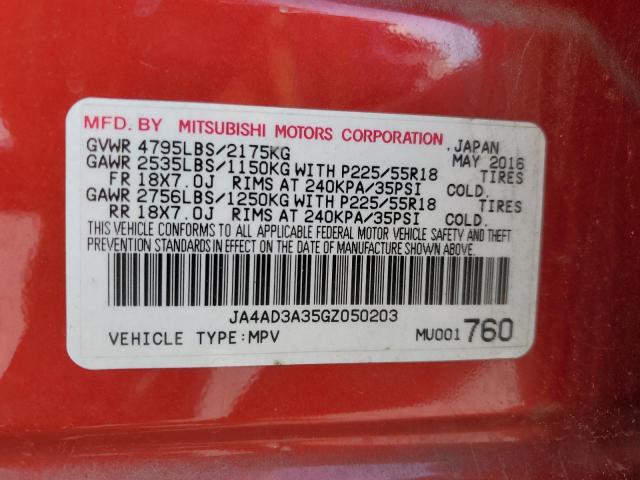 JA4AD3A35GZ050203 Mitsubishi mivec