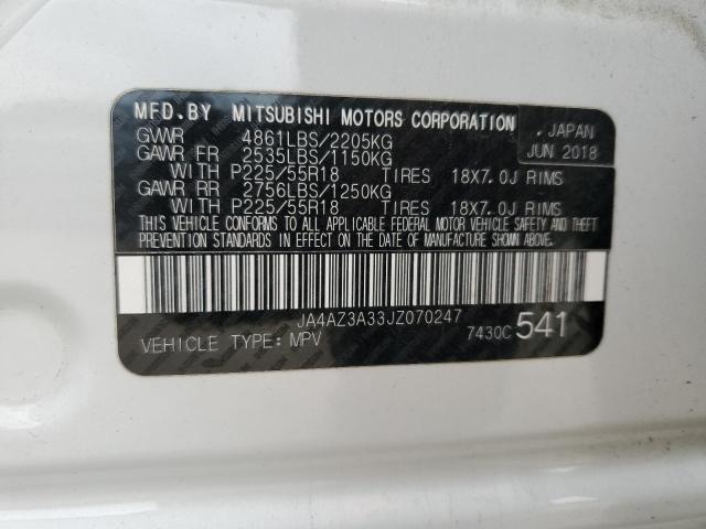 JA4AZ3A33JZ070247 Mitsubishi Outlander