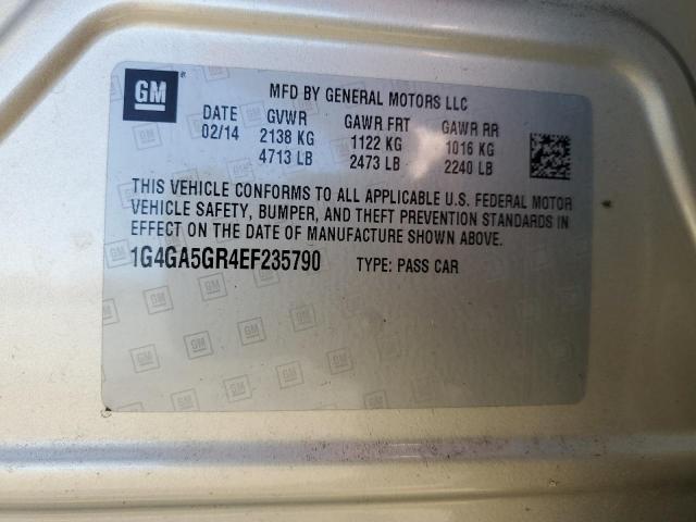 1G4GA5GR4EF235790 Buick luk - di, alum, bas, ecotec