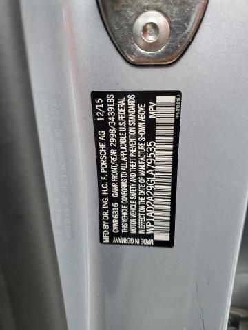 WP1AD2A29GLA79535 Porsche Cayenne Gt
