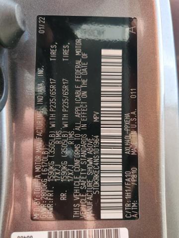 5TDKRKEC4NS101964 Toyota a25a-fxs, 5nm