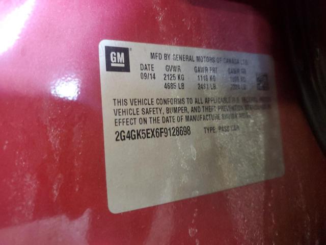 2G4GK5EX6F9128698 Buick Regal