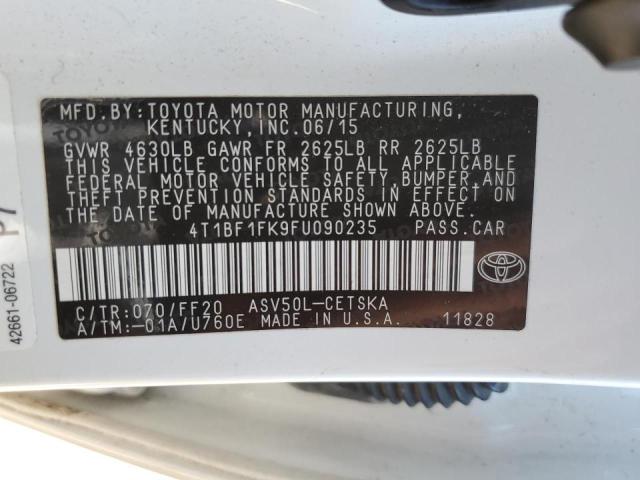4T1BF1FK9FU090235 Toyota 2ar-fe