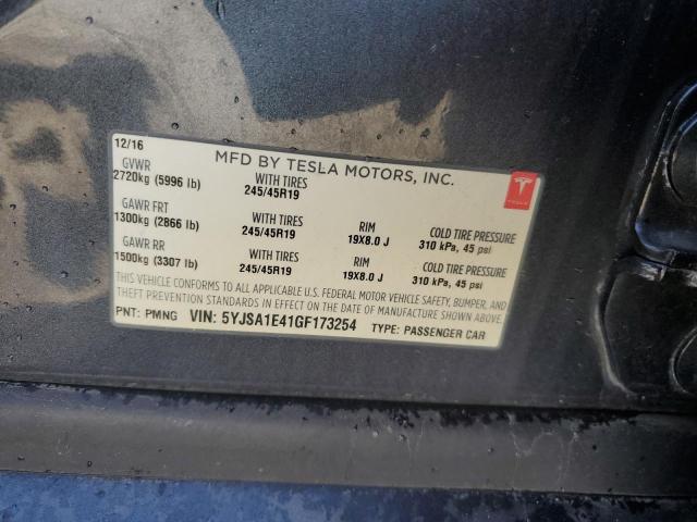 5YJSA1E41GF173254 Tesla MODEL S
