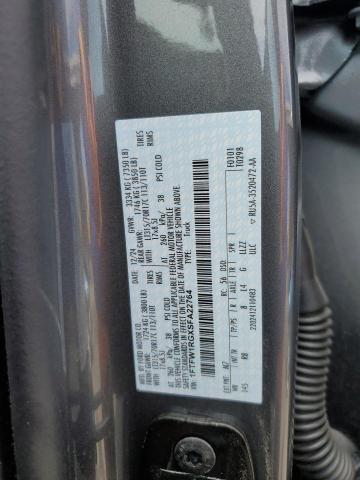 1FTFW1RGXSFA22764 Ford F150 RAPTO