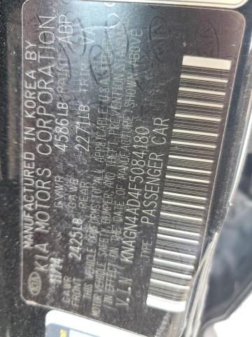 KNAGN4AD4F5084180 KIA mpi theta ii