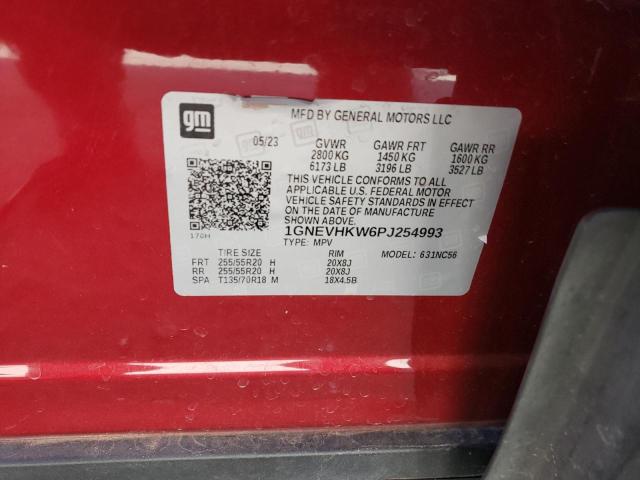 1GNEVHKW6PJ254993 Chevrolet TRAVERSE L
