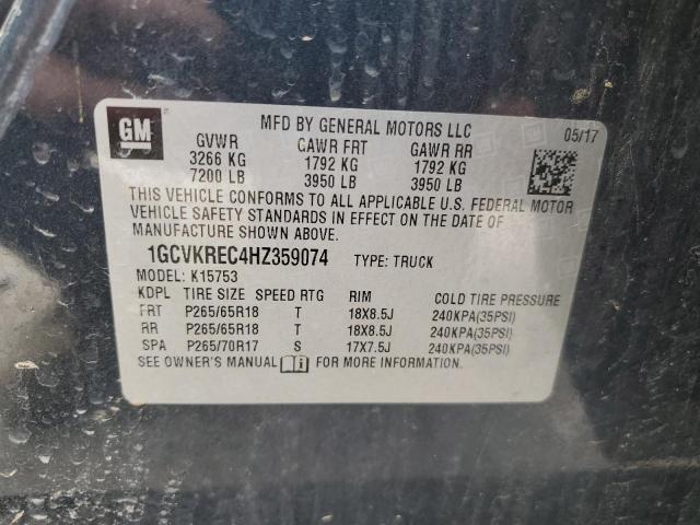 1GCVKREC4HZ359074 Chevrolet Silverado