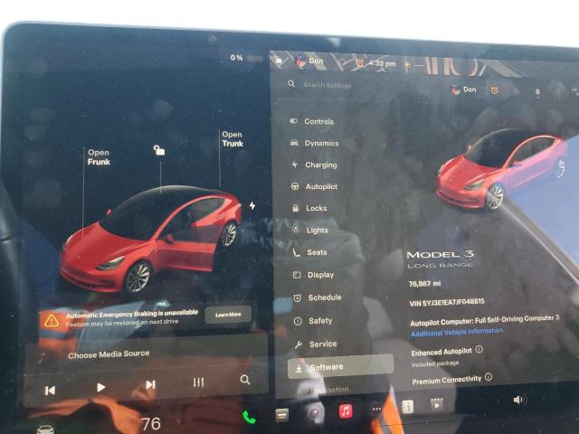 5YJ3E1EA7JF048815 Tesla 2018