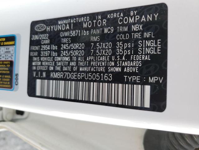 KM8R7DGE6PU505163 Hyundai gdi lambda ii
