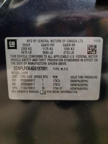 2GNFLFEK4G6187881 Chevrolet EQUINOX LT