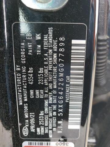 5XXG64J26MG077898 KIA K5 GT LINE