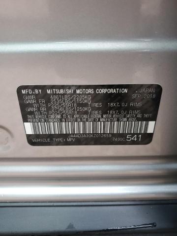 JA4AD3A30KZ012659 Mitsubishi mivec
